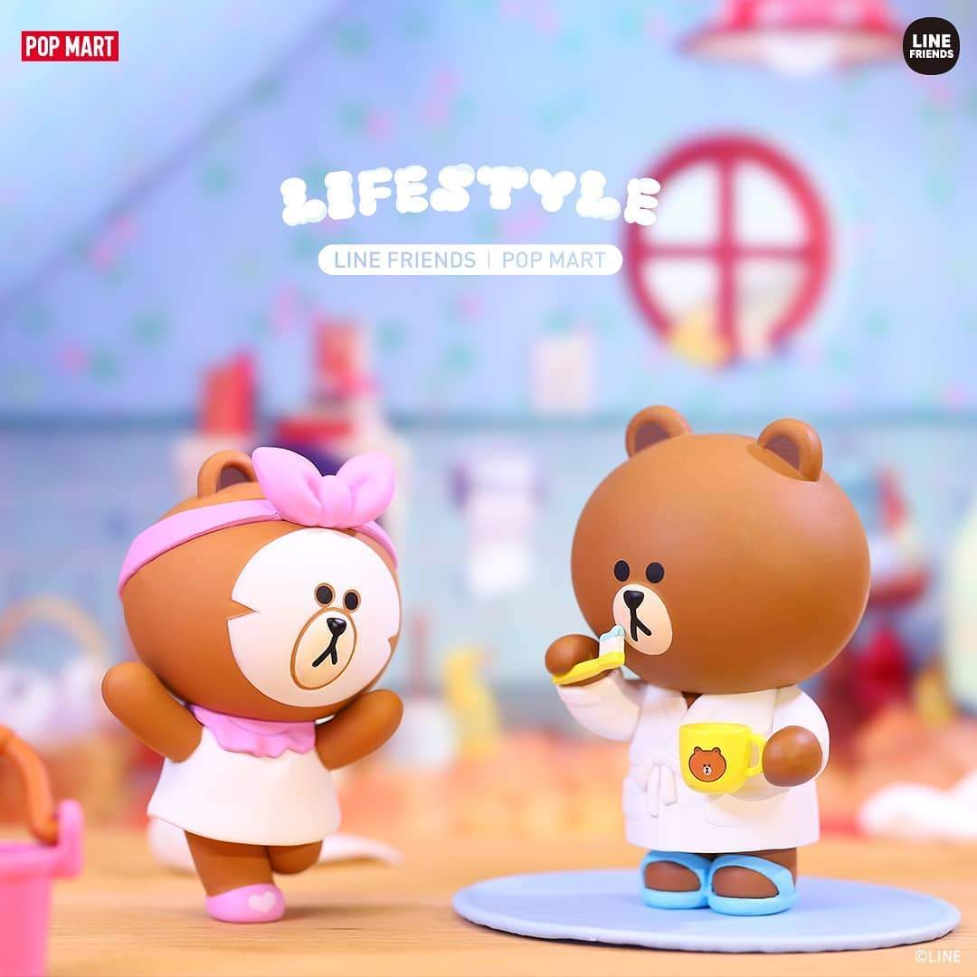 POP MART x Line Friends Lifestyle Series