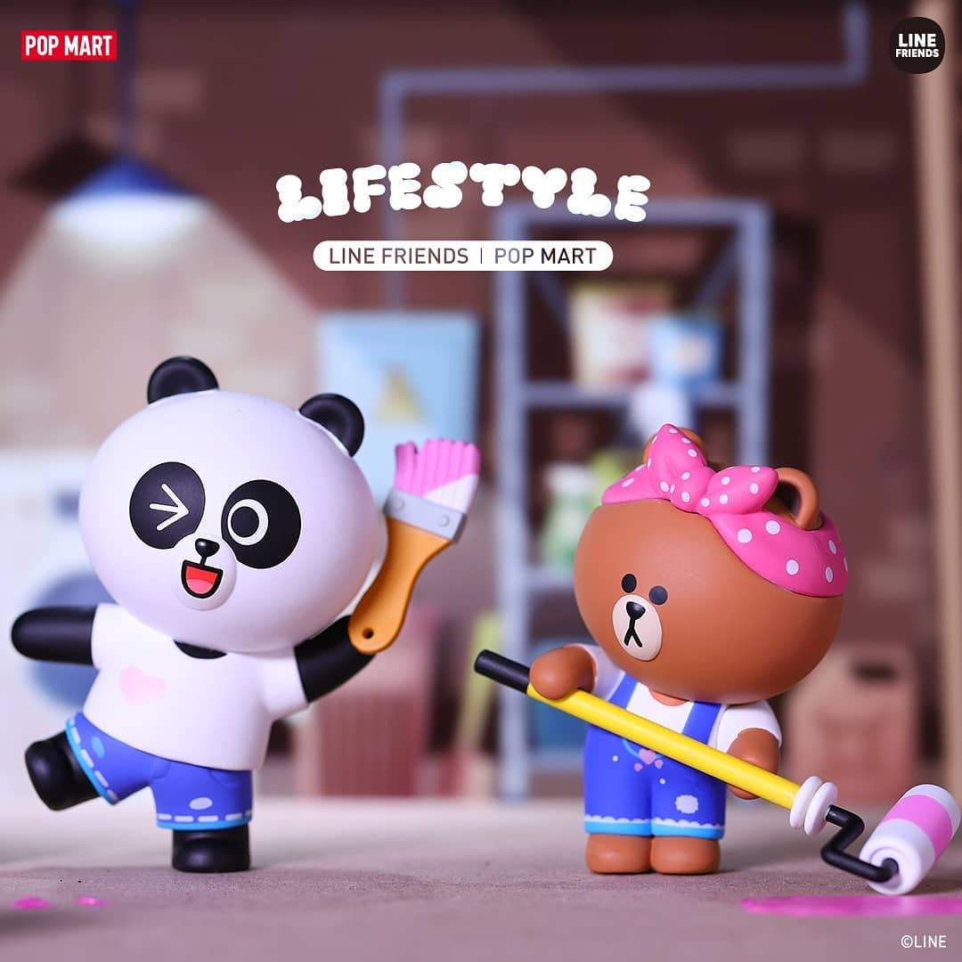 POP MART x Line Friends Lifestyle Series