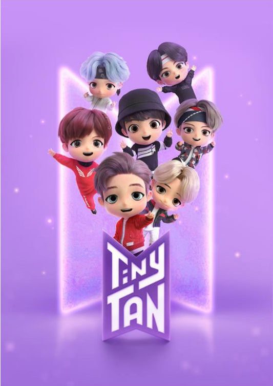 TinyTAN Figure MIC DROP Version 1 (Set of 7)